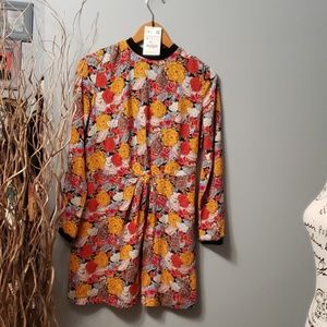 ZARA Floral mini dress